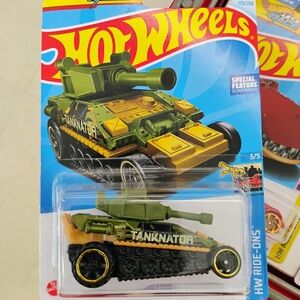 Tanknator Toy Car - Green and Black